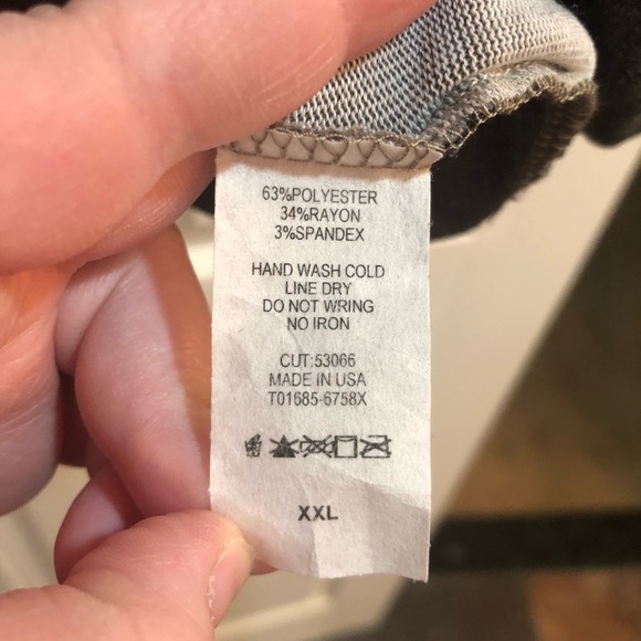 Honeyme Sweatshirt Gray Leopard Sweater XXL NWOT - Picture 5 of 5